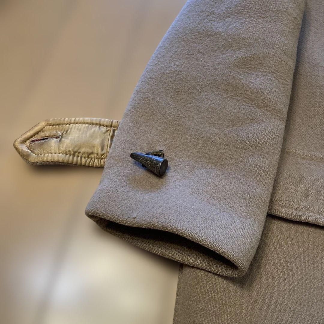 【コッペ&パティ】【美品】バーバリー　英国製　ダッフルコート　ノバチェック