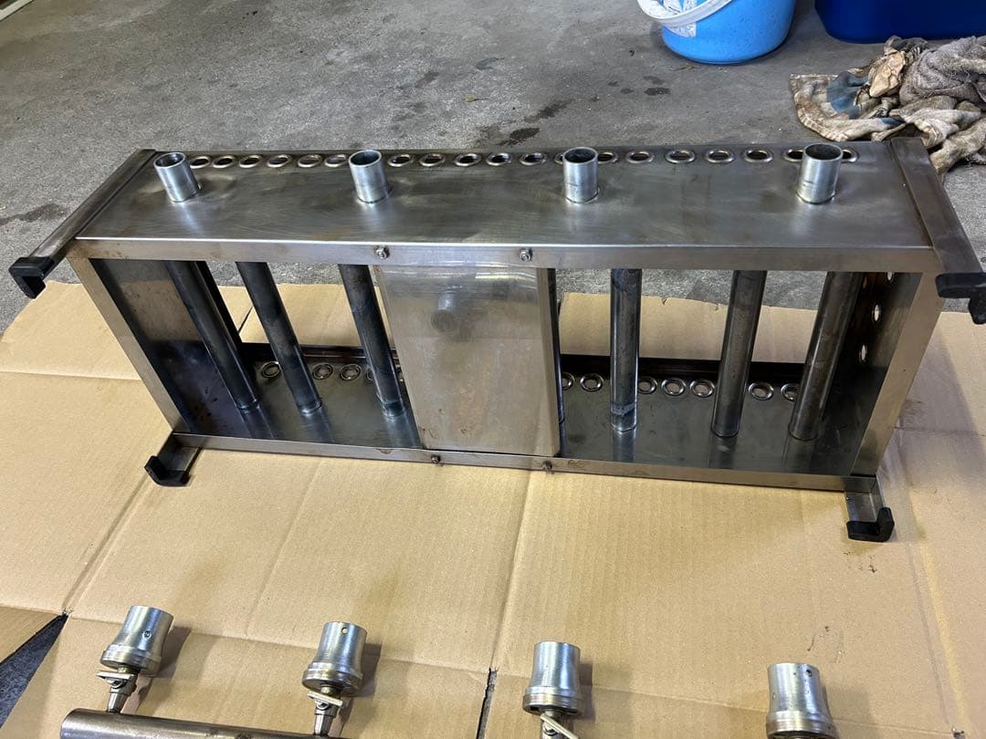 たこ焼き器用　15穴４枚掛け　ガスバーナー付きＬＰガス　　値段交渉受け付けます！