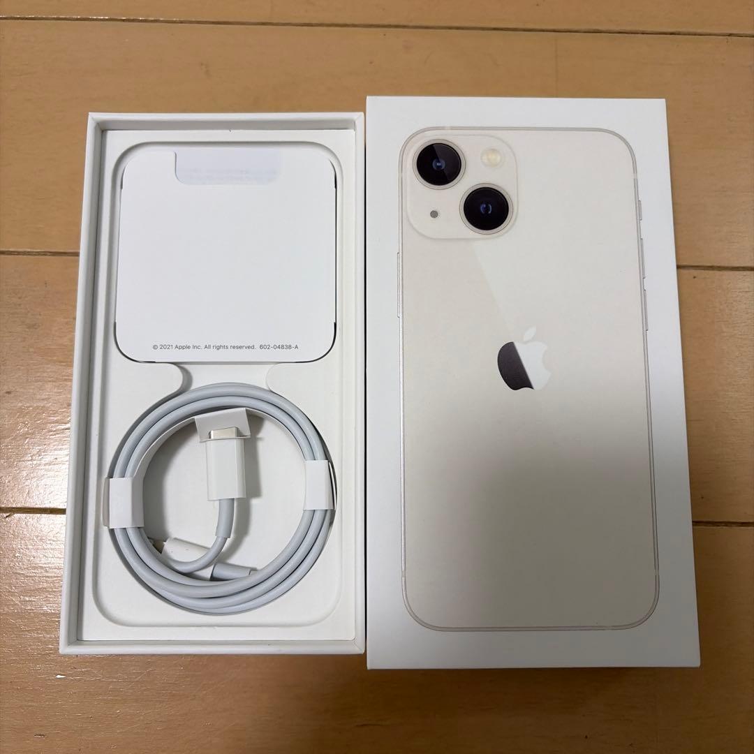 Apple iPhone 13mini ホワイト 本体