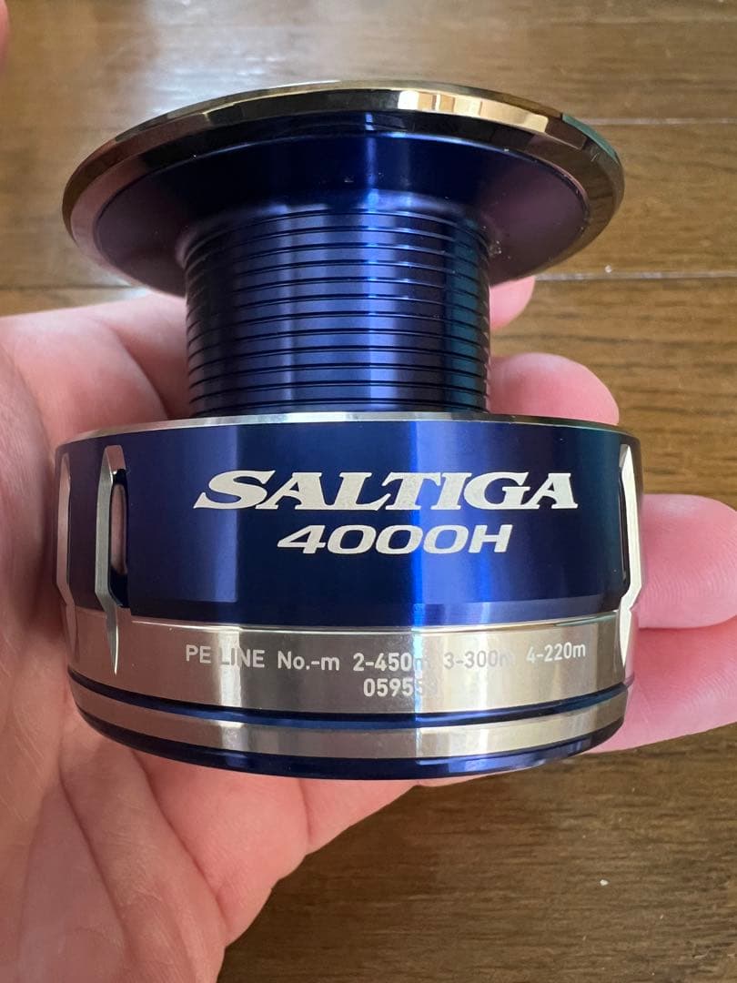 新品未使用 Daiwa ダイワSALTIGA 4000H スピニングリール