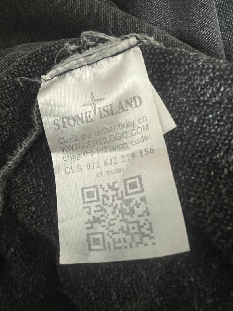 セール中STONE  グレー クルーネック トレーナー