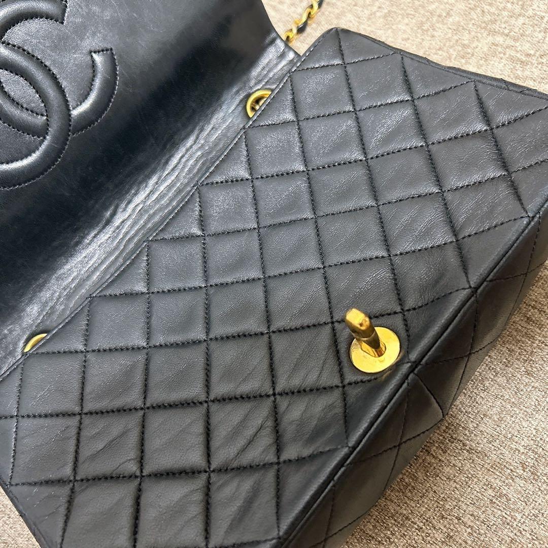 【最終値下】シャネル ショルダーバッグ マトラッセ チェーンショルダーラムスキン