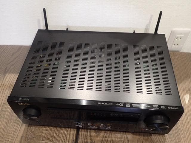 DENON AVアンプ AVR-X1600H　リモコン付き・超美品・動作快調