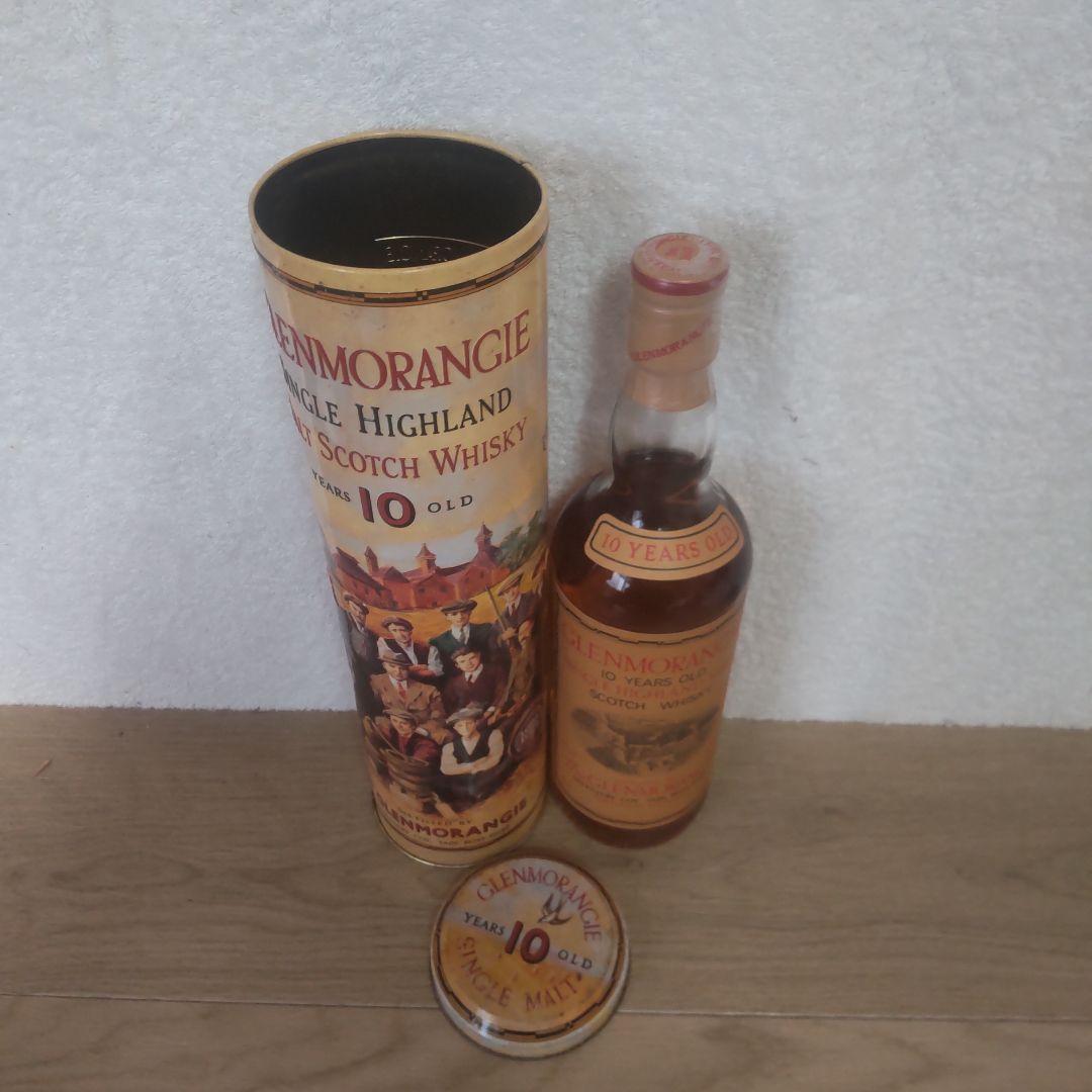 古酒　グレンモーレンジィ10 Years Old ウイスキー缶入り