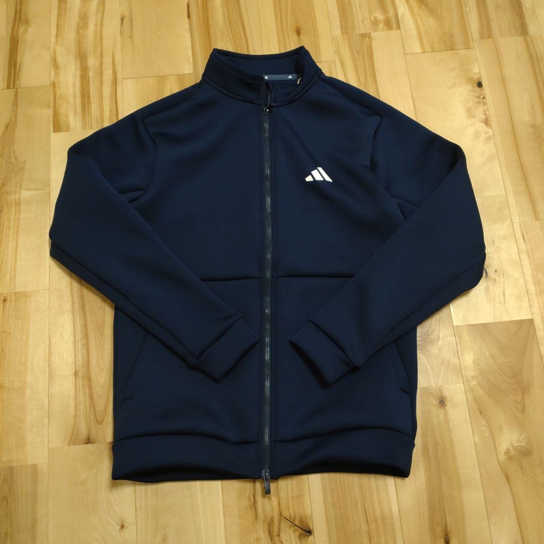 Lサイズ新品17600円ダンボールニット バックロゴ 付き フルジップジャケット