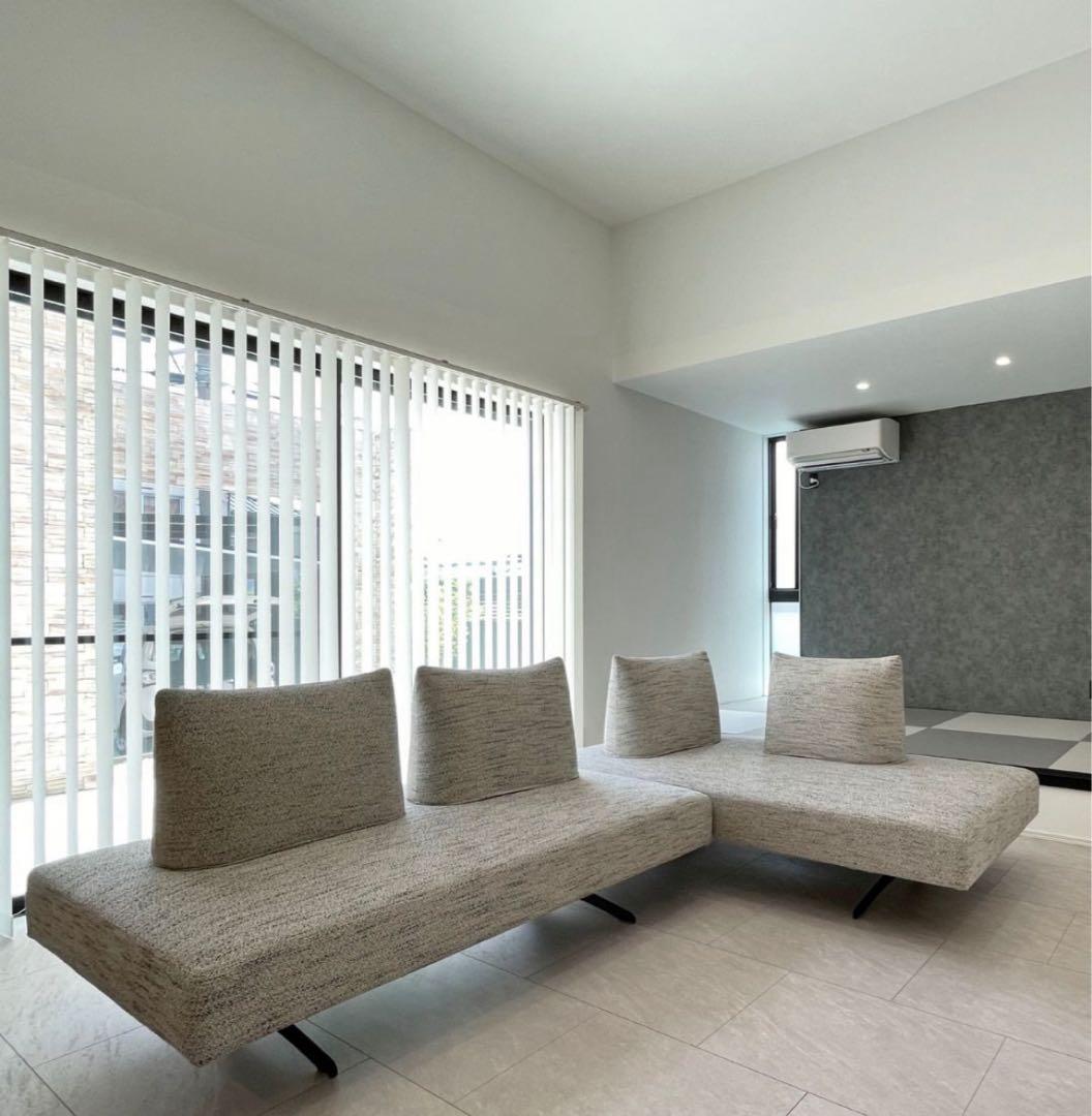 アンジェロソファー　songdream クッション3個　張地　Sランク