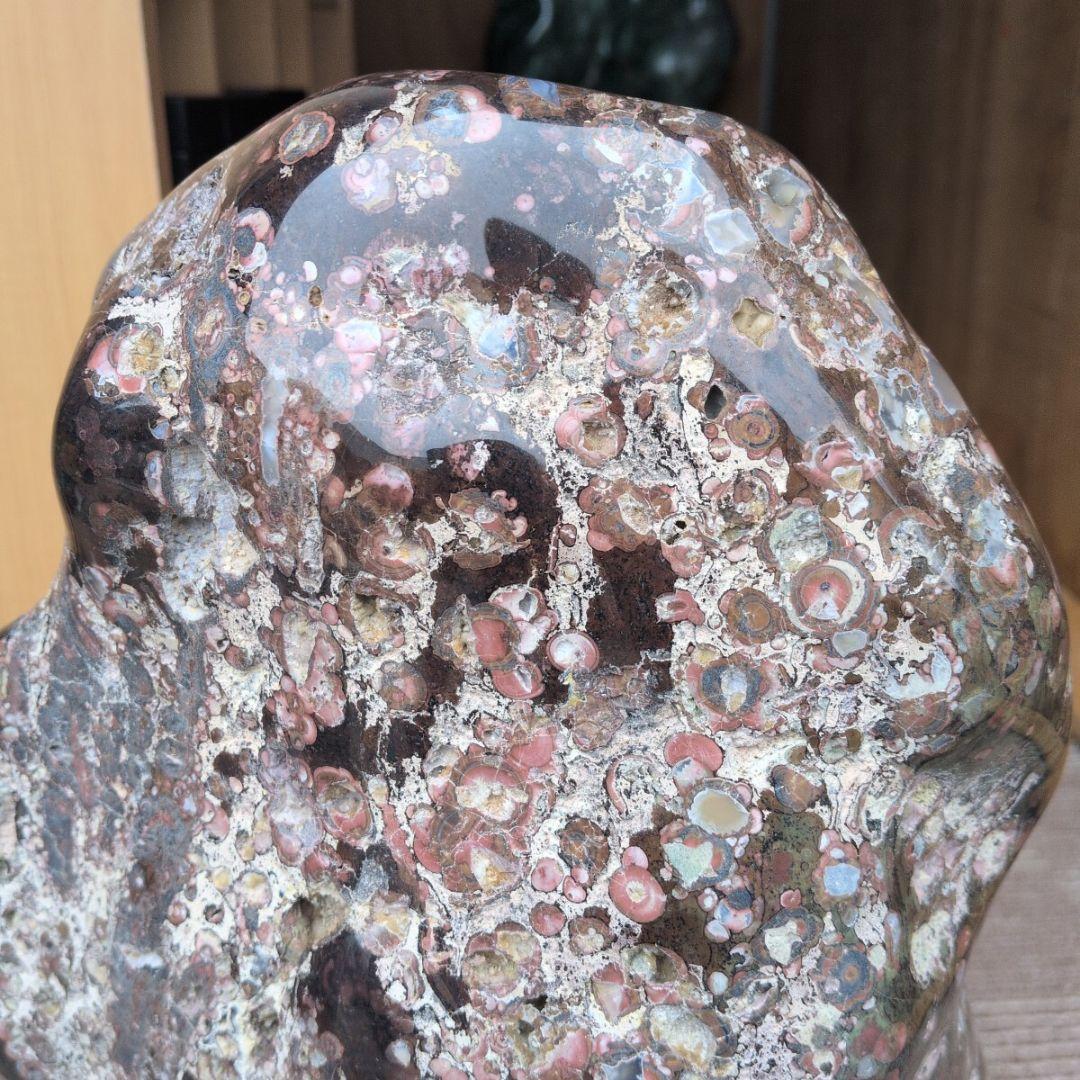 新潟産　梅花石　13キロ　鑑賞石　石 置物　オブジェ　インテリア