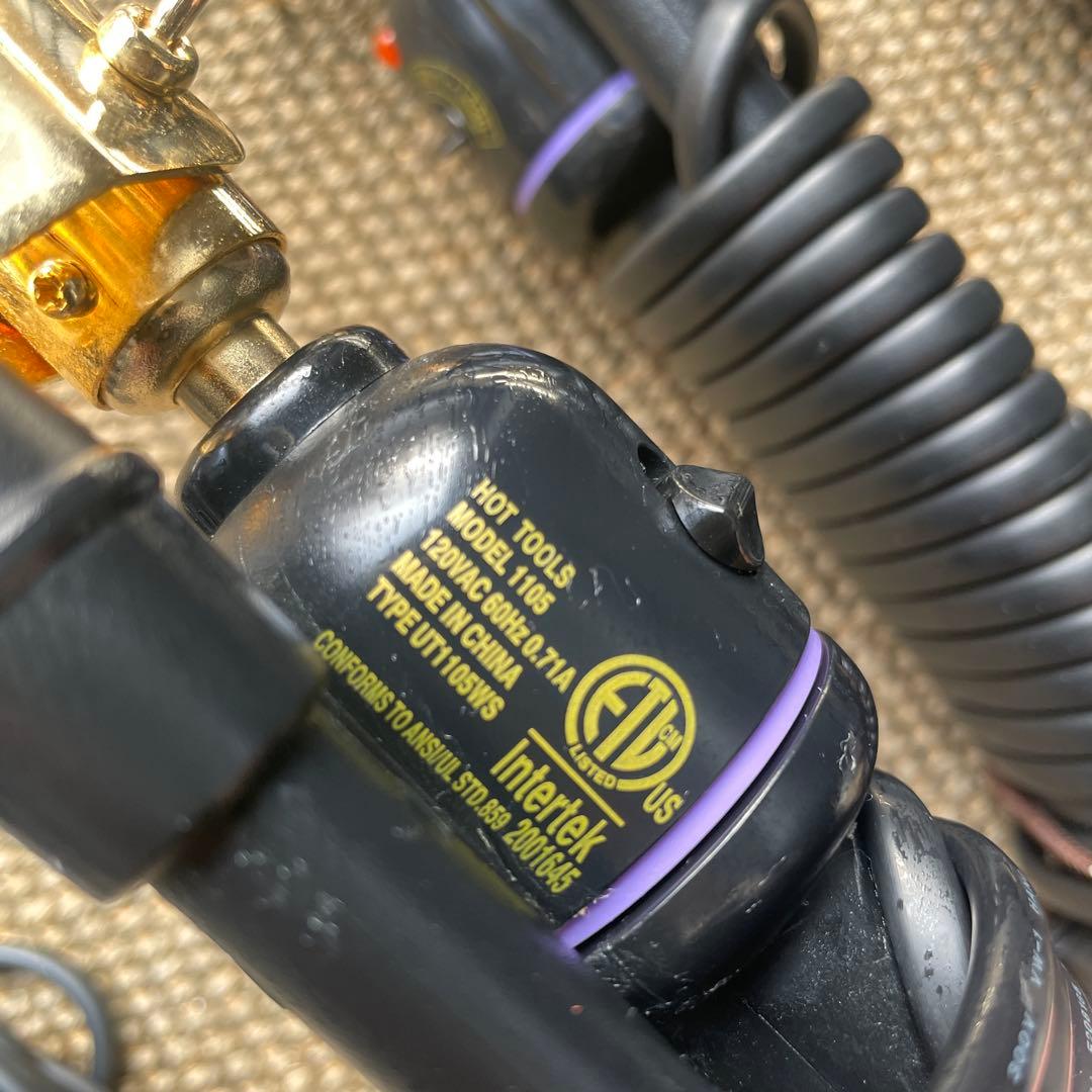 \"プロ用\" hot tools ホットツールズ ヘアアイロンセット　コテ