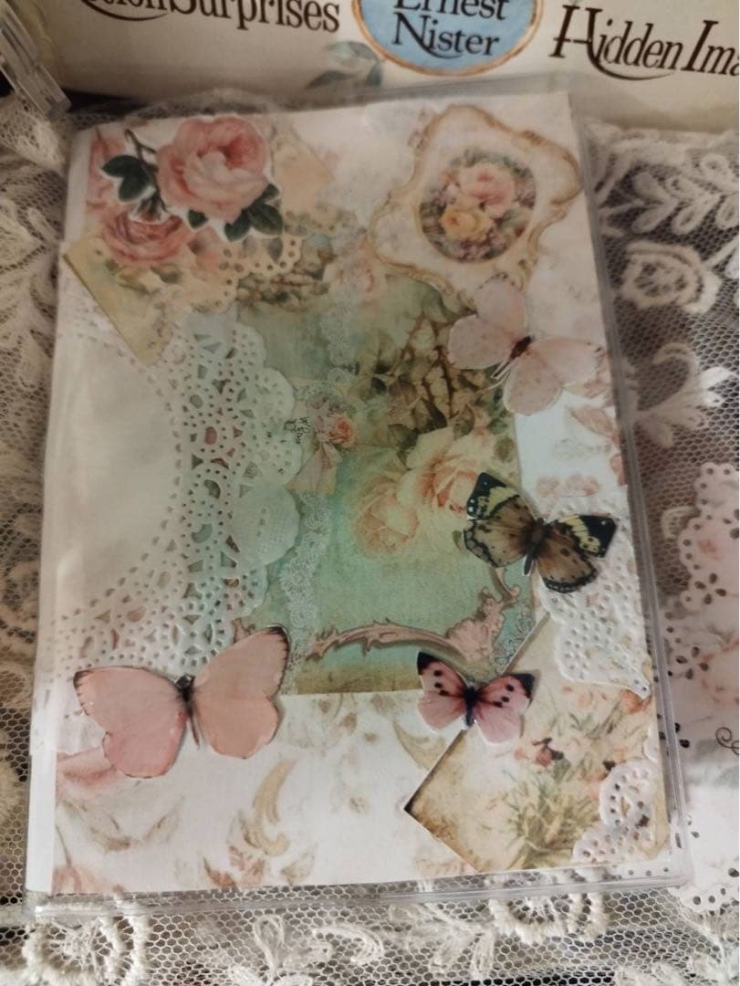 2024年度　コラージュスケジュール手帳　A 6サイズ♫