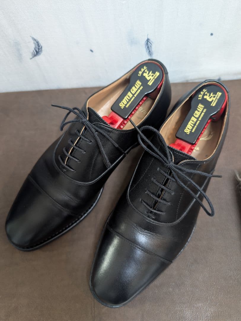 スコッチグレイン ストレートチップ SCOTCH GRAIN