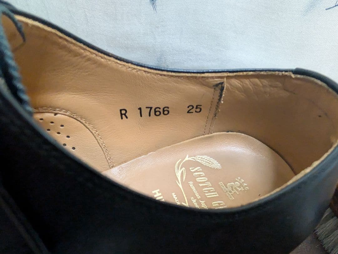 スコッチグレイン ストレートチップ SCOTCH GRAIN