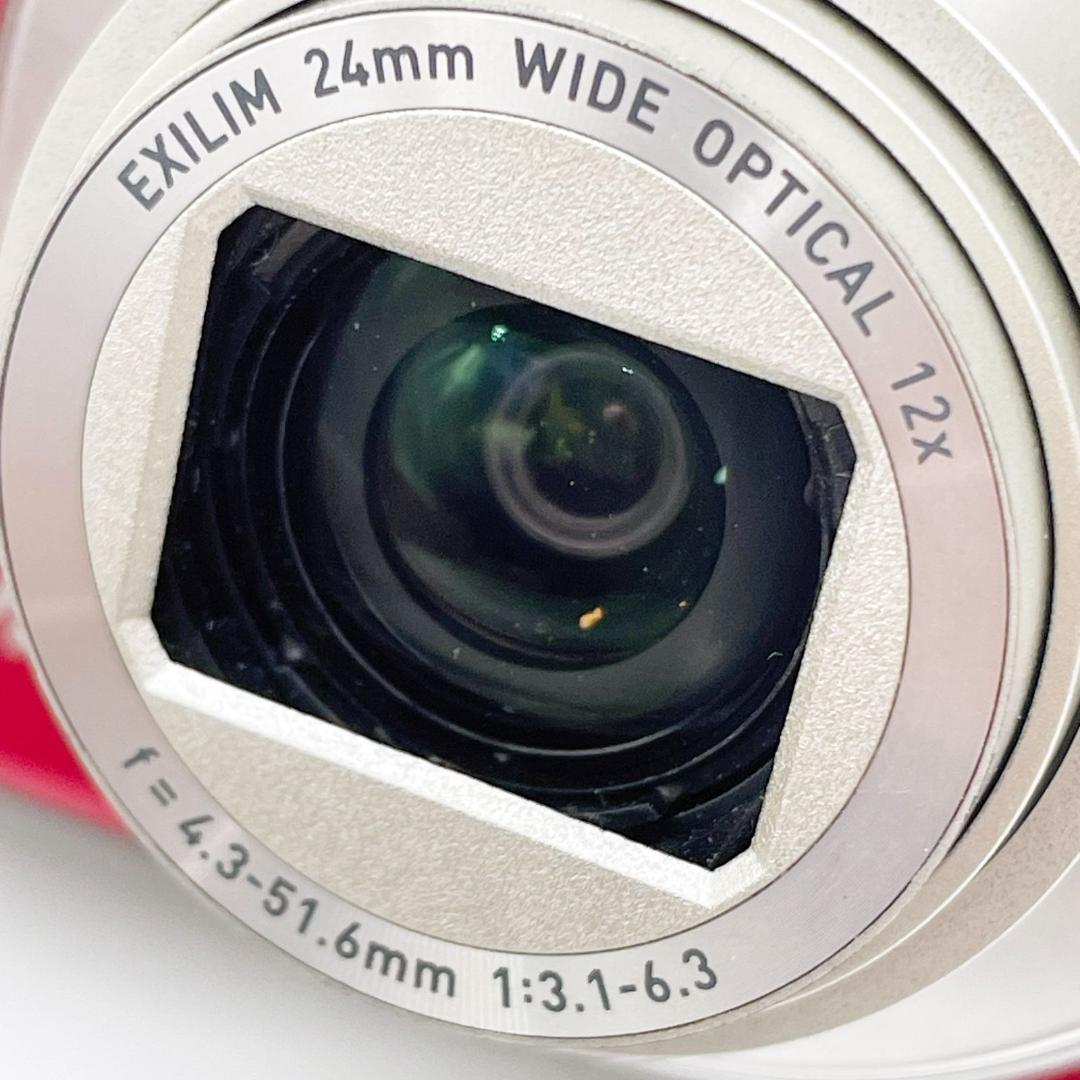 ★ CASIO デジタルカメラ EXILIM EX-ZS240RD レッド