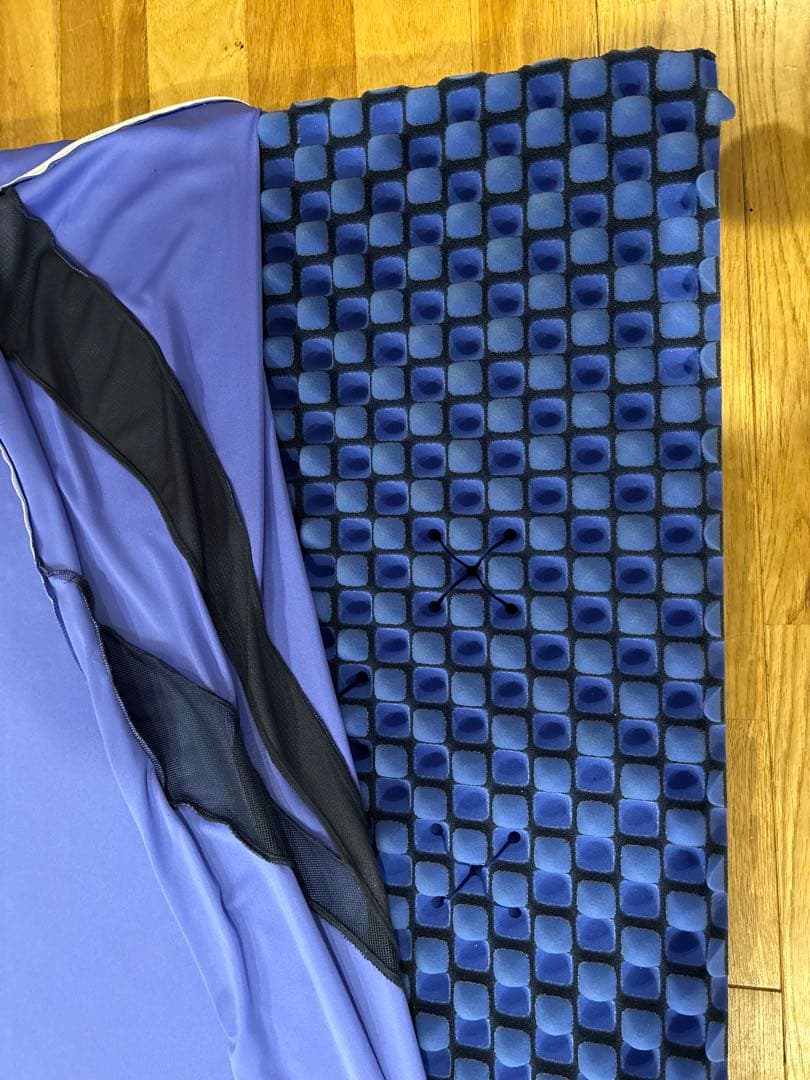 西川 nishikawa エアー01 マットレス 厚み8cm シングル　ブルー