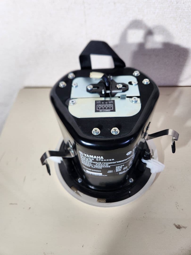 YAMAHA 小型設備用天井埋め込み型 ホワイト (1ペア) VXC4W ①