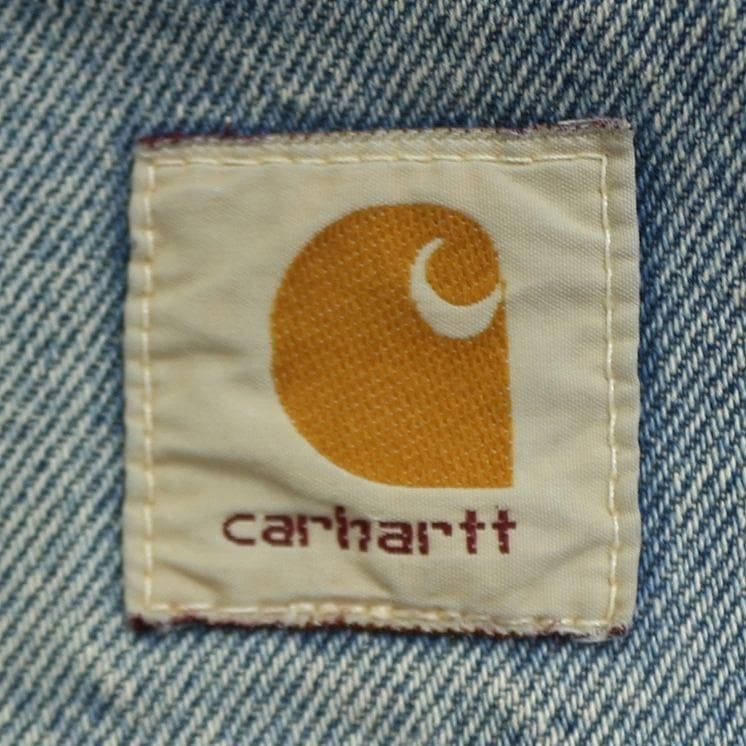 ★カーハート★デニムダブルニーペインターデニムパンツ WU138 36×34★