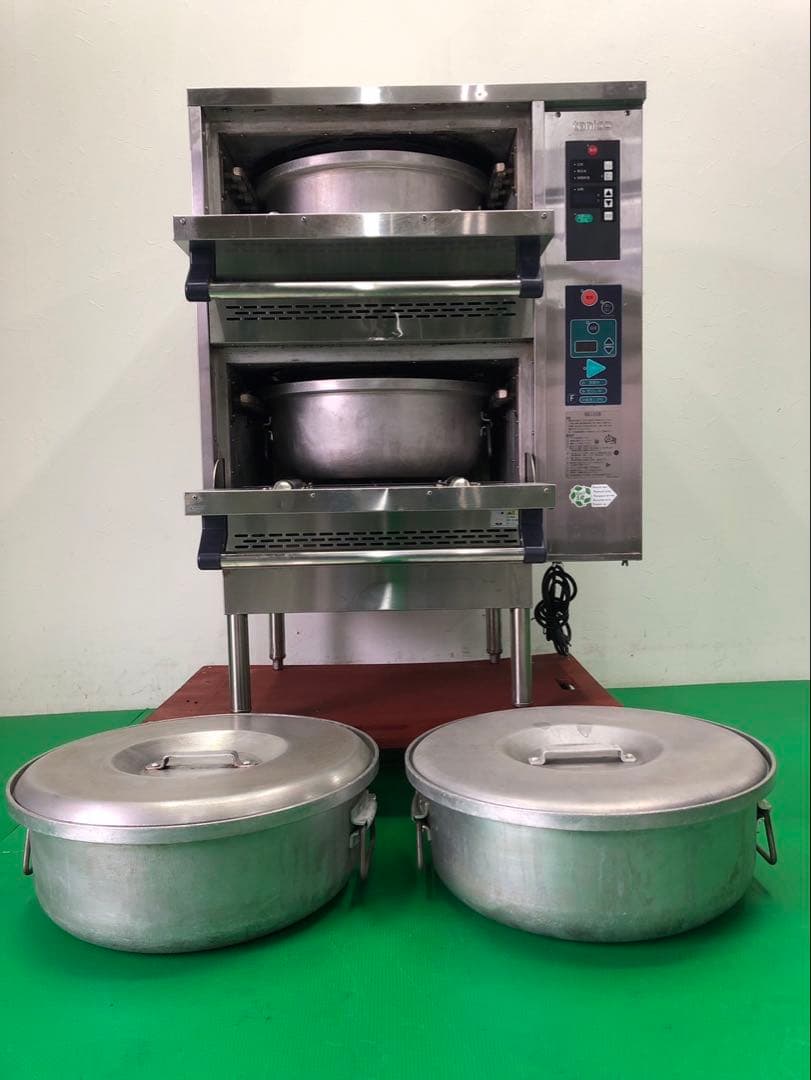 ☆地域限定送料無料☆工場整備品☆タニコー　ガス立体炊飯器　13A TGRC-2S