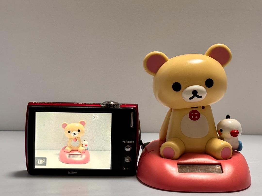 極美品 Nikon ニコン COOLPIX S230 ローズレッド 箱 付属品