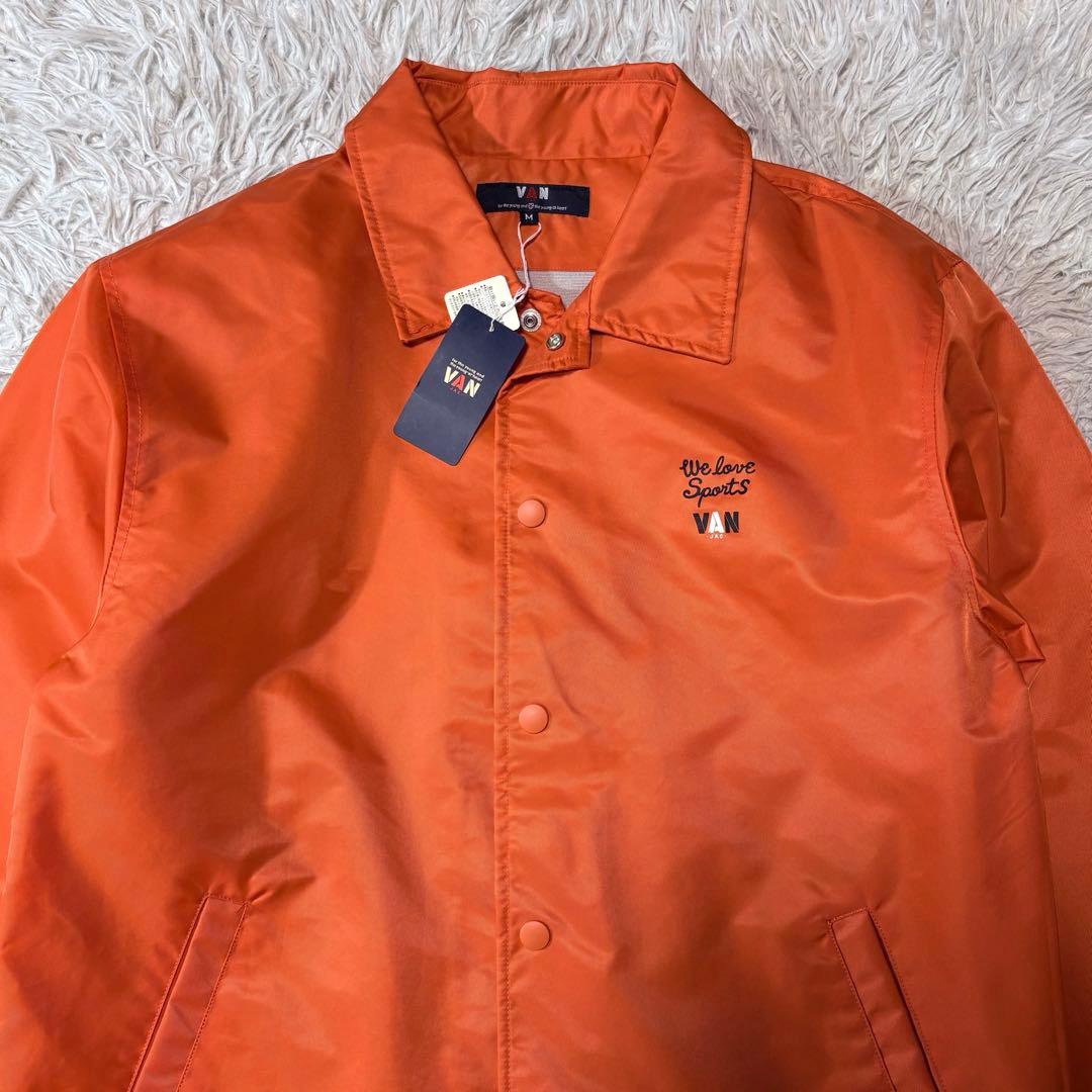 【いーけ✨】VANJAC　ナイロンコーチジャケット　バックプリント