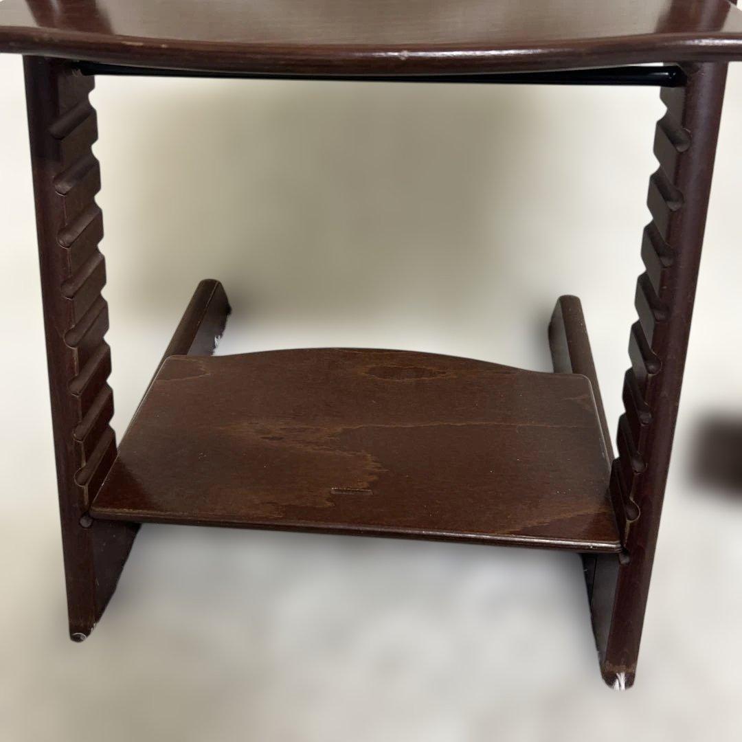 ストッケ　トリップ トラップ　ベビーチェア+ベビーセット　ブラウン　シリアル4