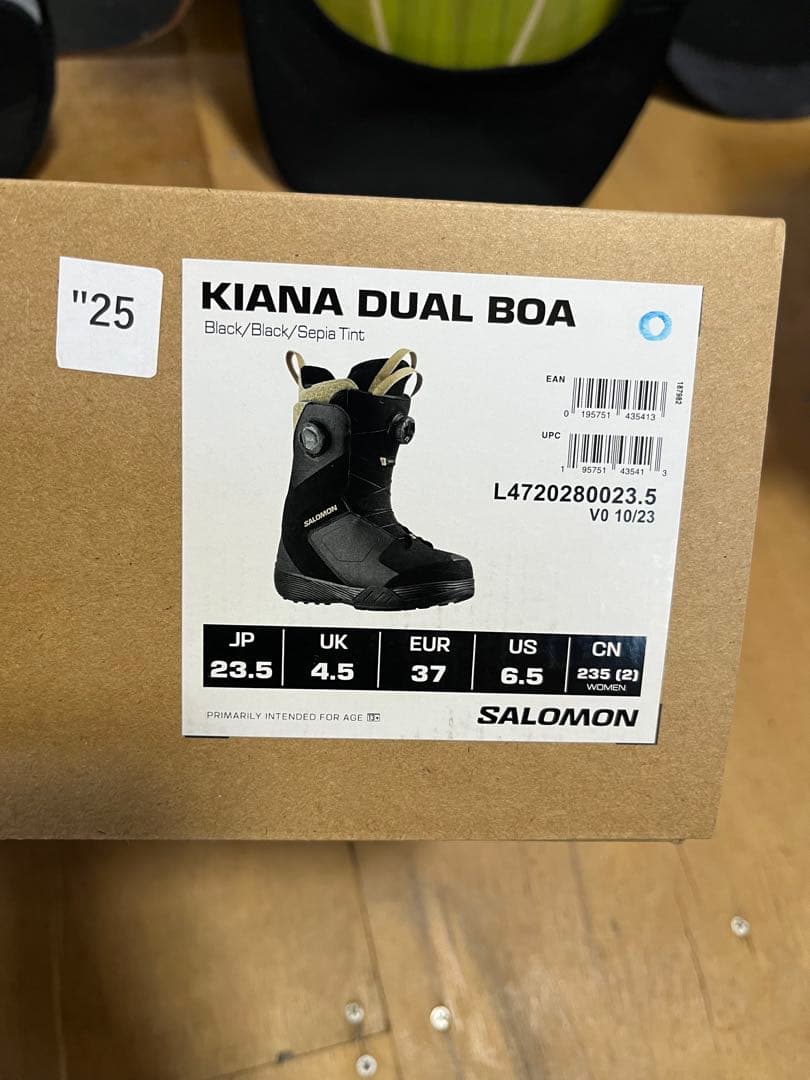 SALOMON KIANA DUAL BOA 24-25 モデル レディース