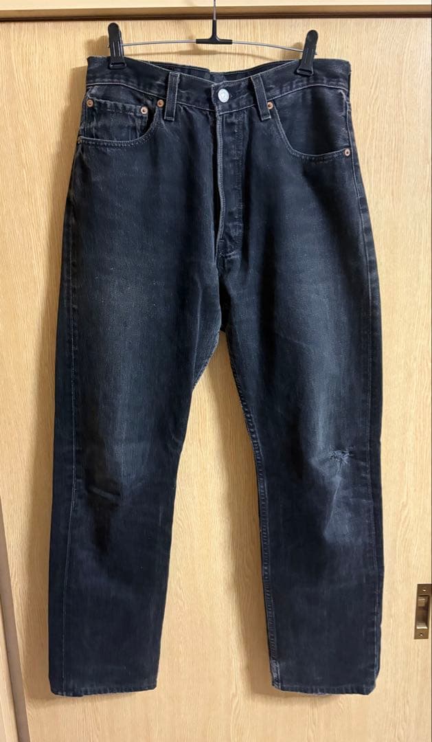 97年　USA製　Levis501 ブラック