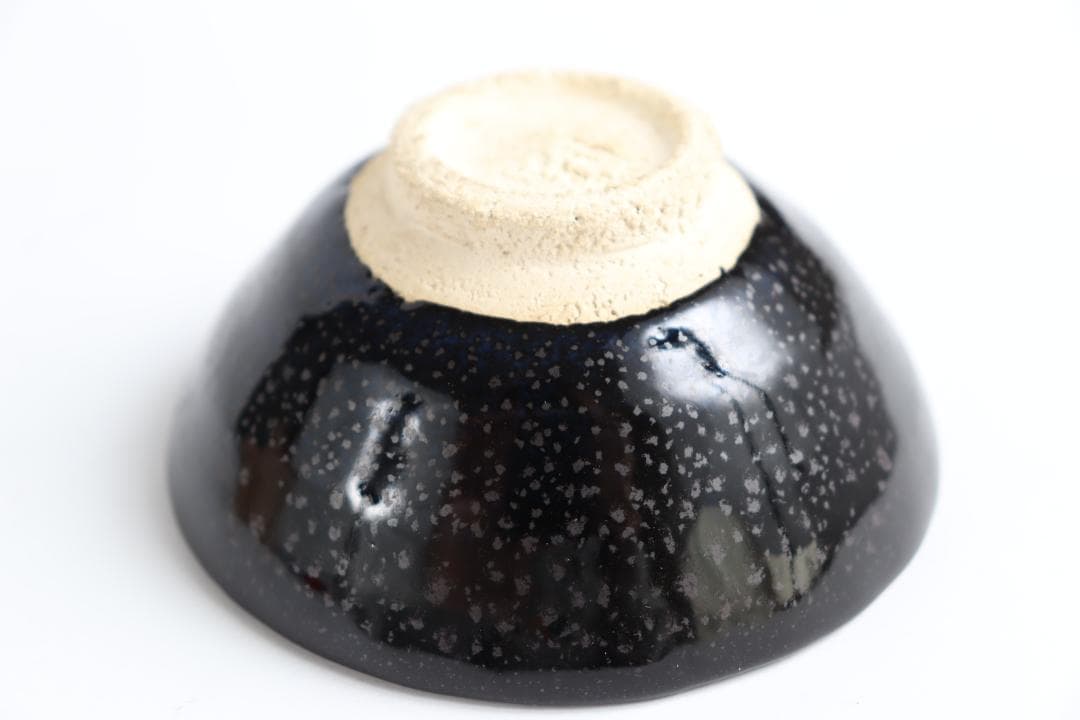 木村盛和 木葉油滴天目 ぐい呑 共箱