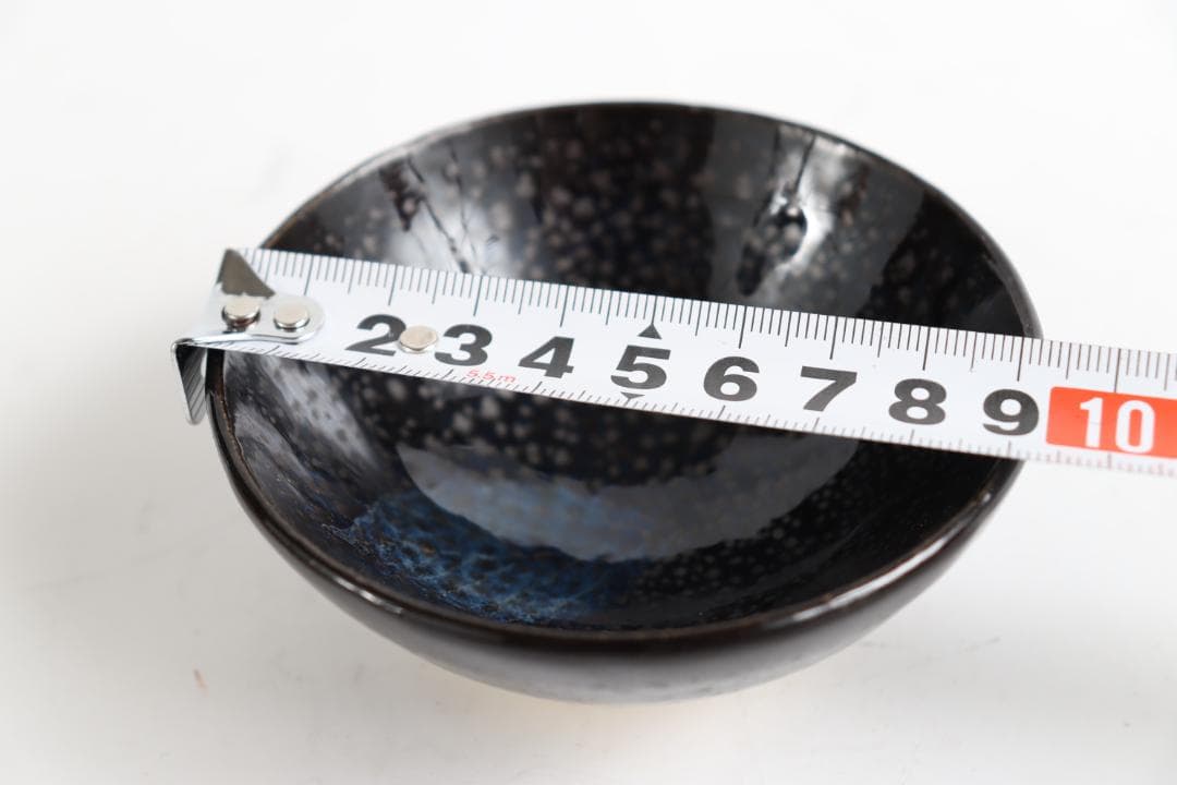 木村盛和 木葉油滴天目 ぐい呑 共箱