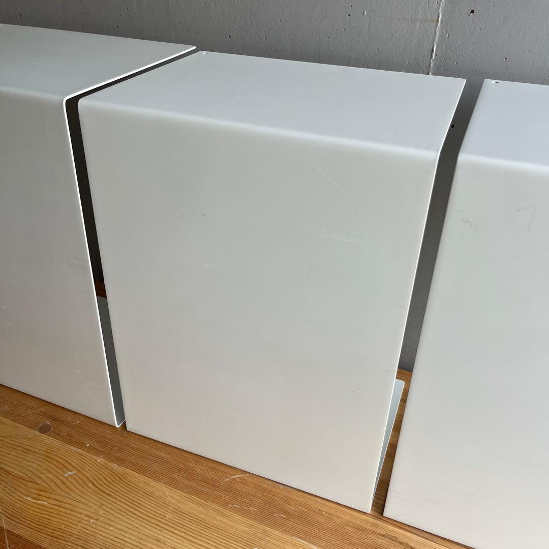 美品★無印 スタッキングシェルフ・コの字棚 ３個セット