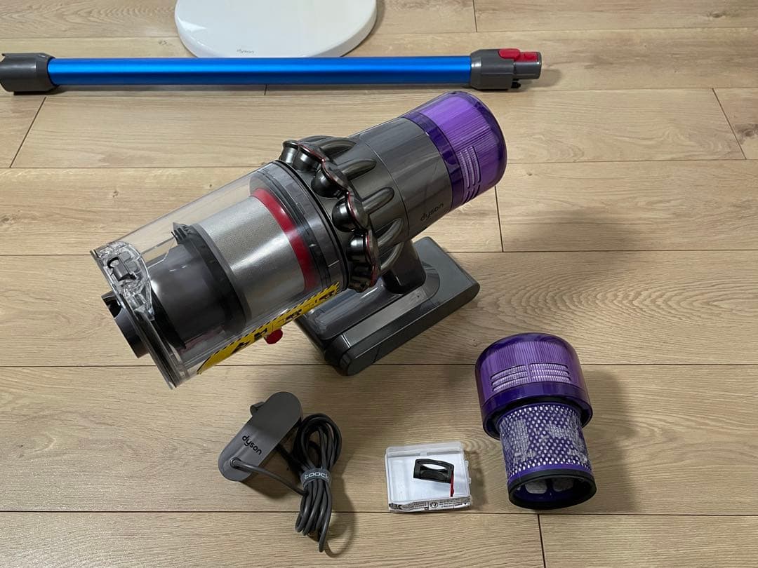 ダイソン⑨SV14V11 absolute仕様２ヘッド　新品パイプ純正スタンド