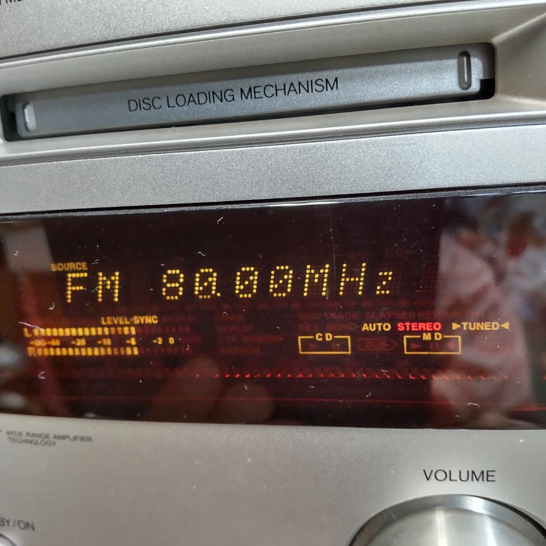 値下げ リペア済 ONKYO CD/MD/FM/AM/AUX/OPT