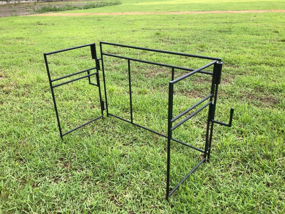 オルテガ柄アイアンテーブル　アイアンレッグ 【NO.21】