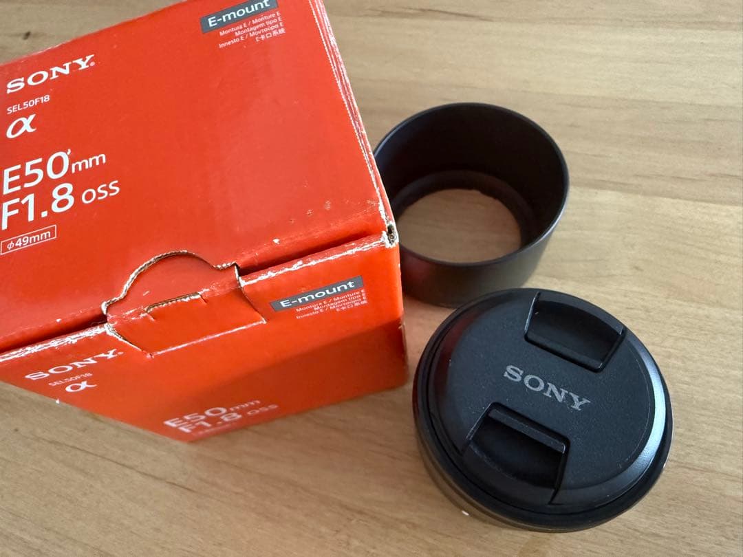 【そら】α[Eマウント]用レンズ　E 50mm F1.8 OSS