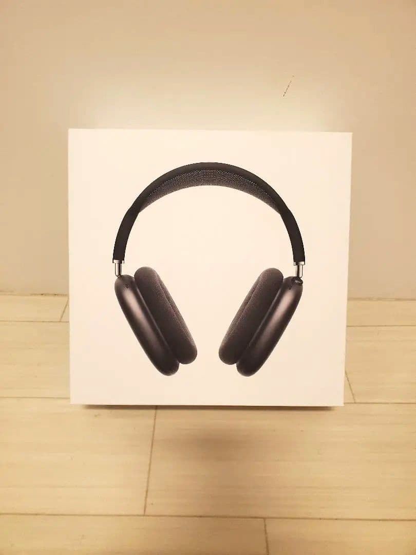 値下げ【Apple正規品・美品】Air Pods Max スペースグレー 箱付き