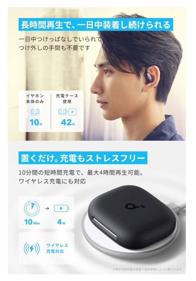 ぴ*援様 soundcore Aero Fit2