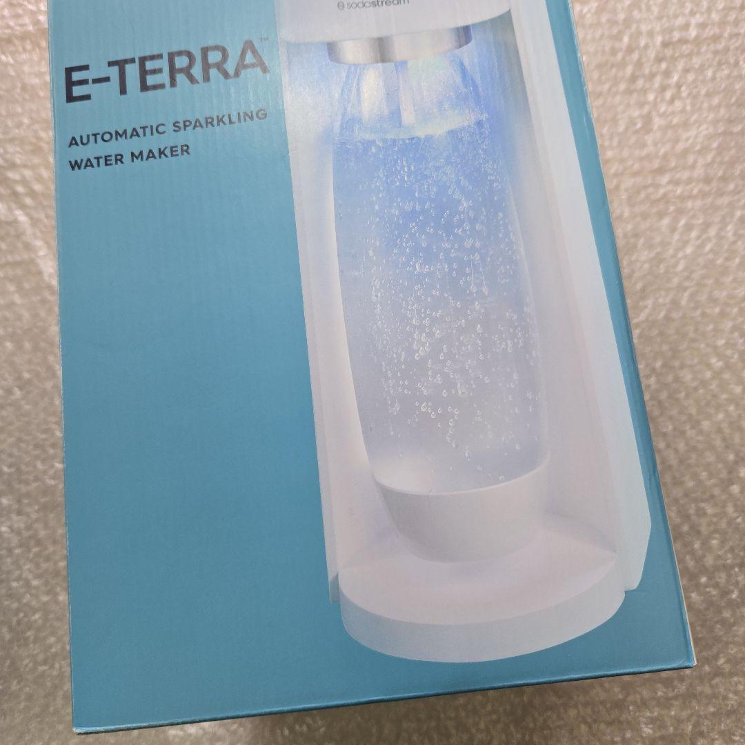 未使用品 美品　ソーダストリーム E-テラ ホワイト SSM1098　炭酸水