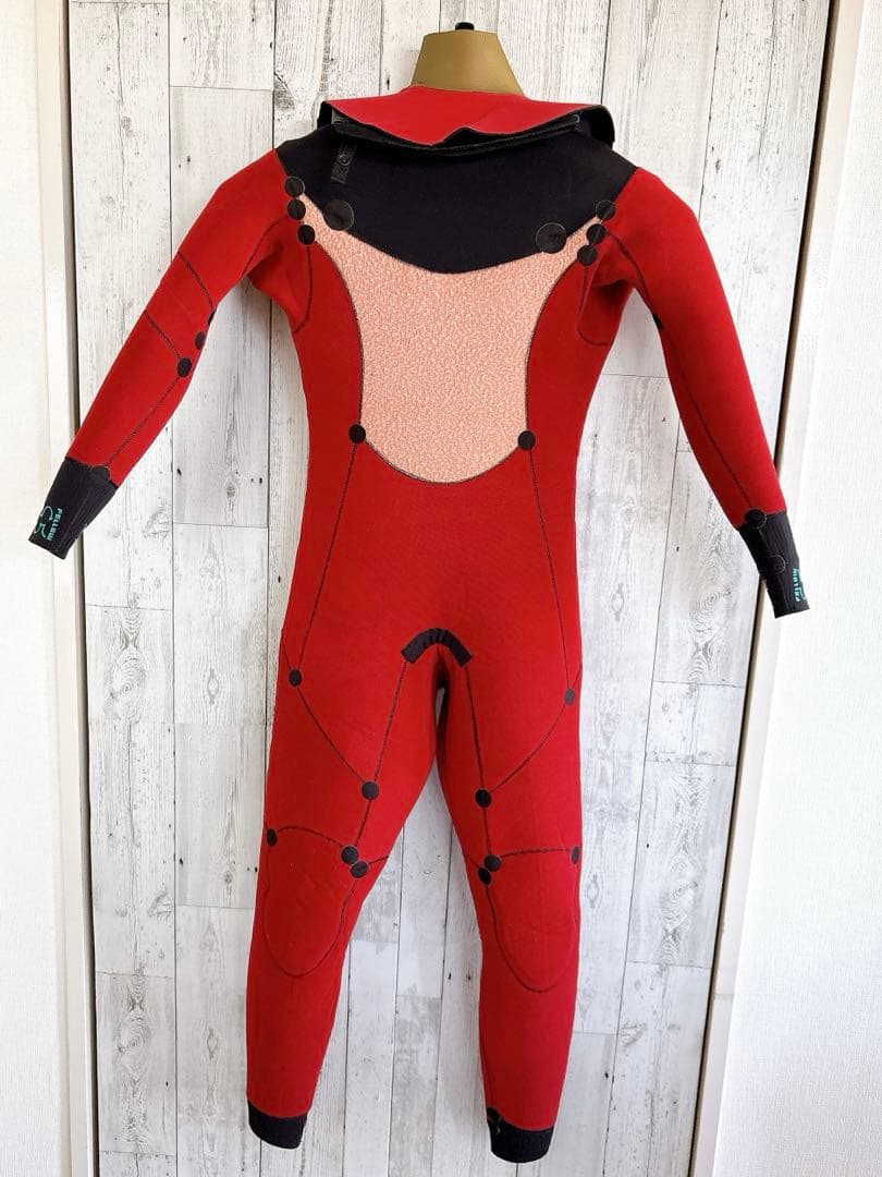 FELLOW セミドライ チェストジップ ウエットスーツ ラバー 3×5 M