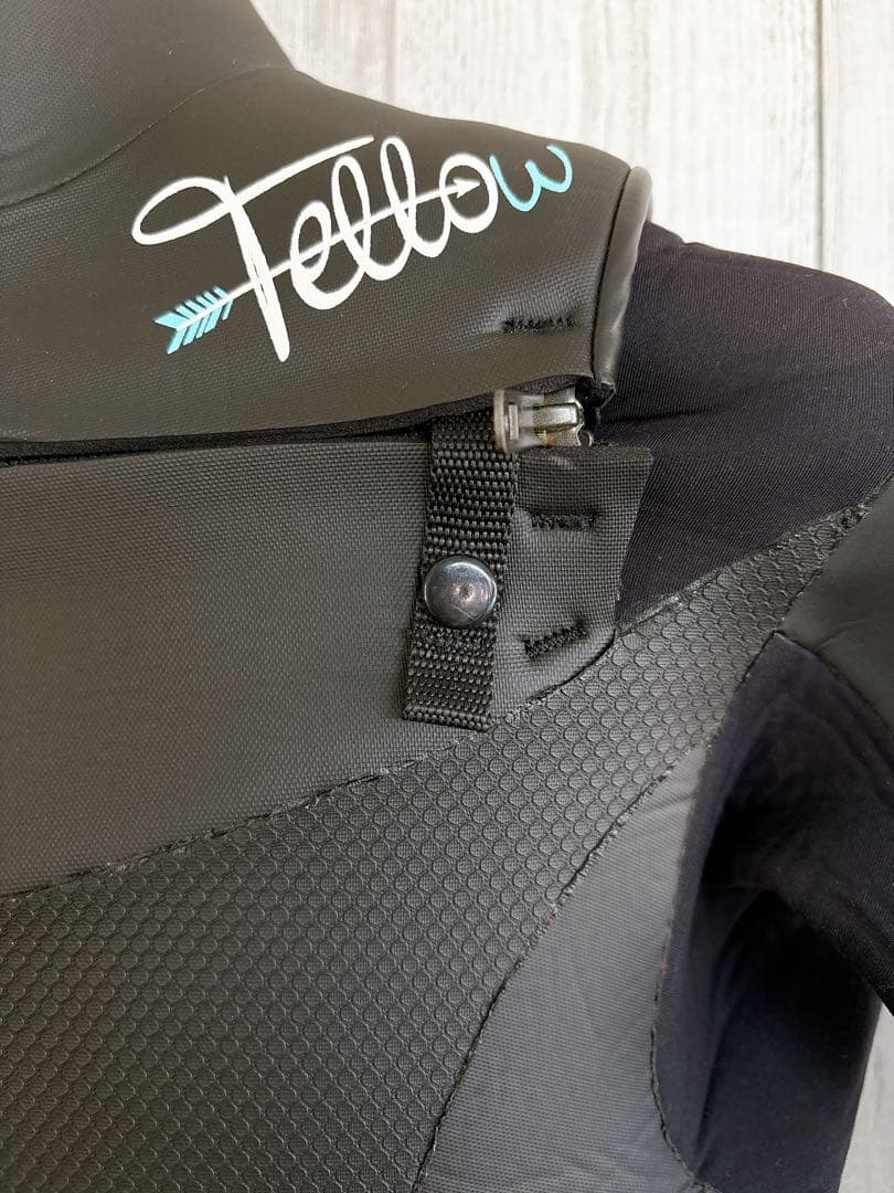 FELLOW セミドライ チェストジップ ウエットスーツ ラバー 3×5 M