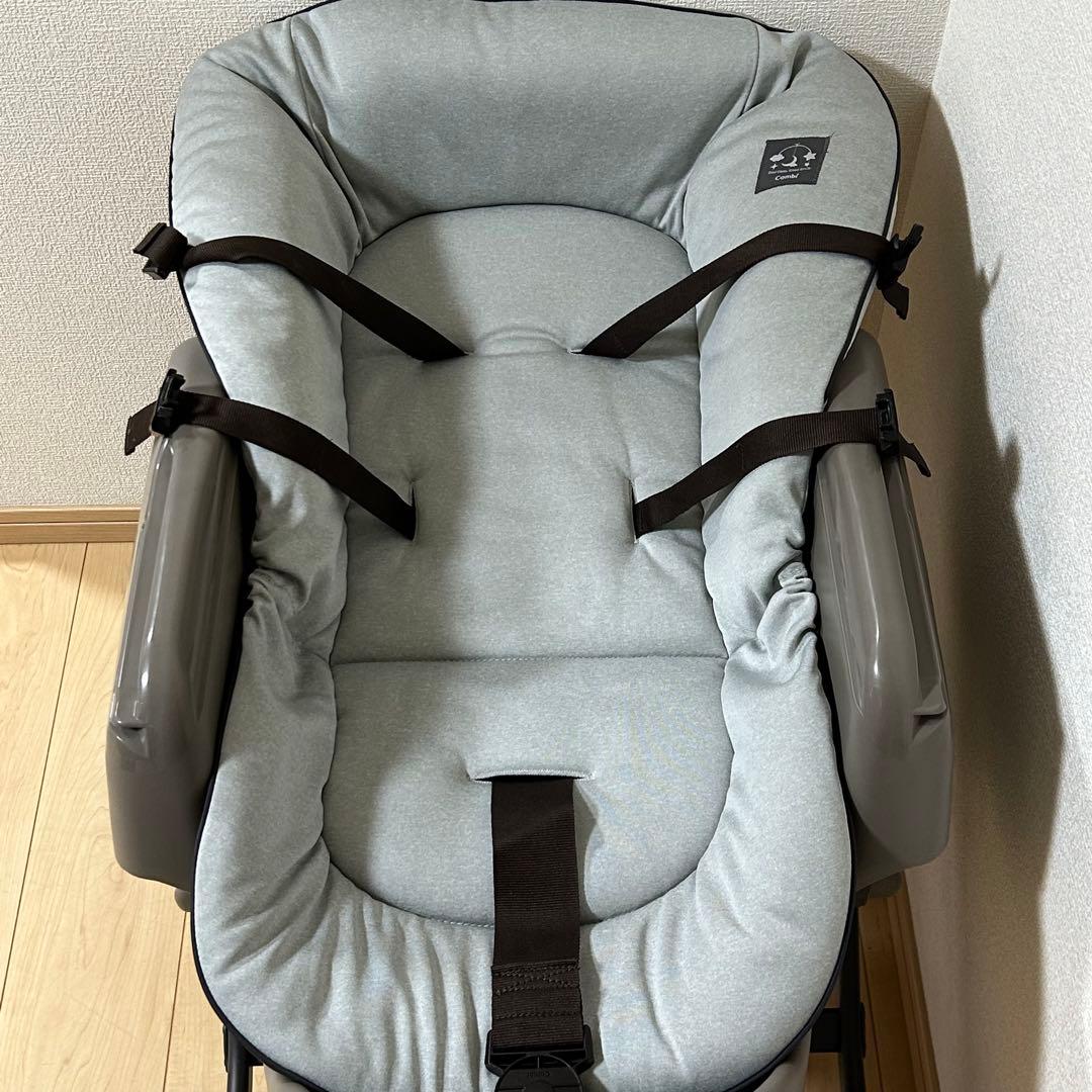 コンビ 電動 ハイローチェア ネムリラ AUTO SWING ミントグレー