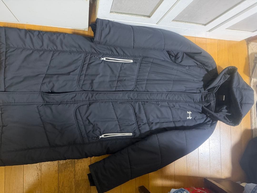 たまご様用Under Armour フード付きベンチコート ネイビー