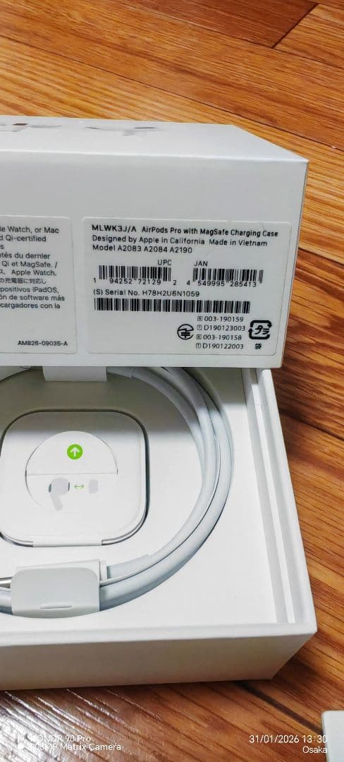 Airpods pro 1 完璧なプロセス