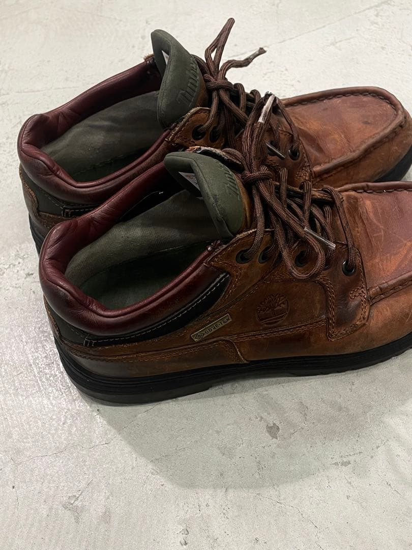 Timberland moc toe goretex ブラウン