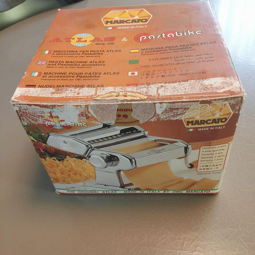 Marcato Atlas 150 パスタマシンとパスタバイク付き イタリア製