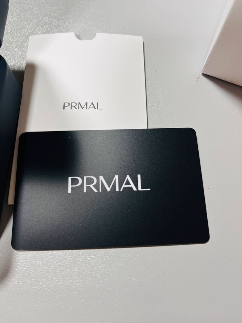 PRMAL プライマル ホワイトゴールド 10k パール ダイヤ ピアス