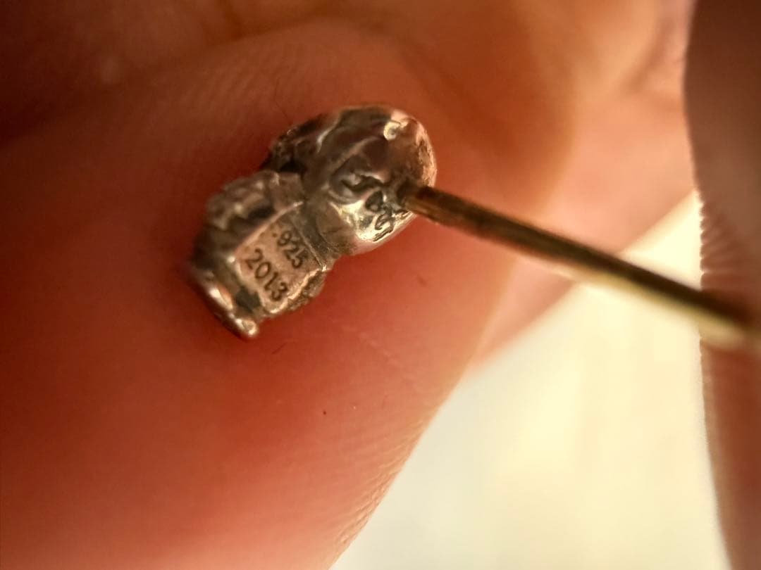 クロムハーツ　両耳　ピアス