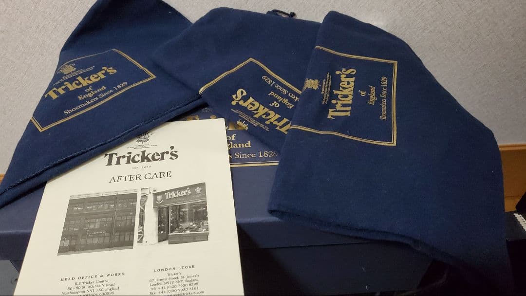 ウ*ル様 稀少＜TRICKER'S BOX CALF E BOOTS＞