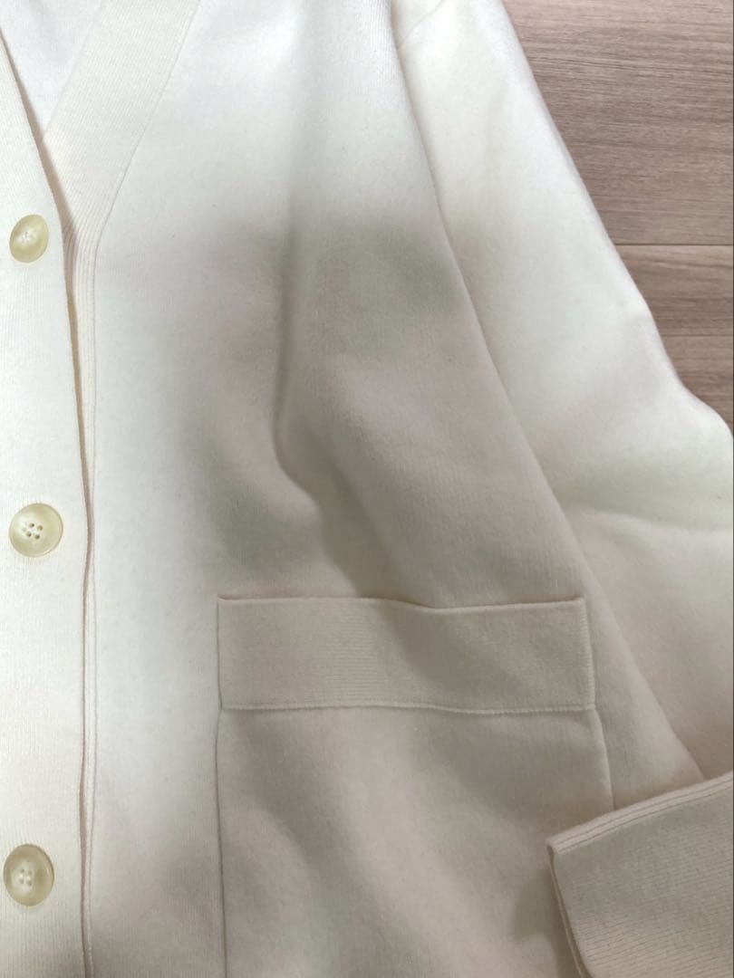２回着美品　セオリー　23SS　VOLUMECARDI カーディガン　ニット　S