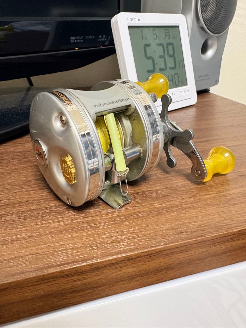 Abu Garcia 4601C3 ベイトリール ハネクラオリジナルハンドル