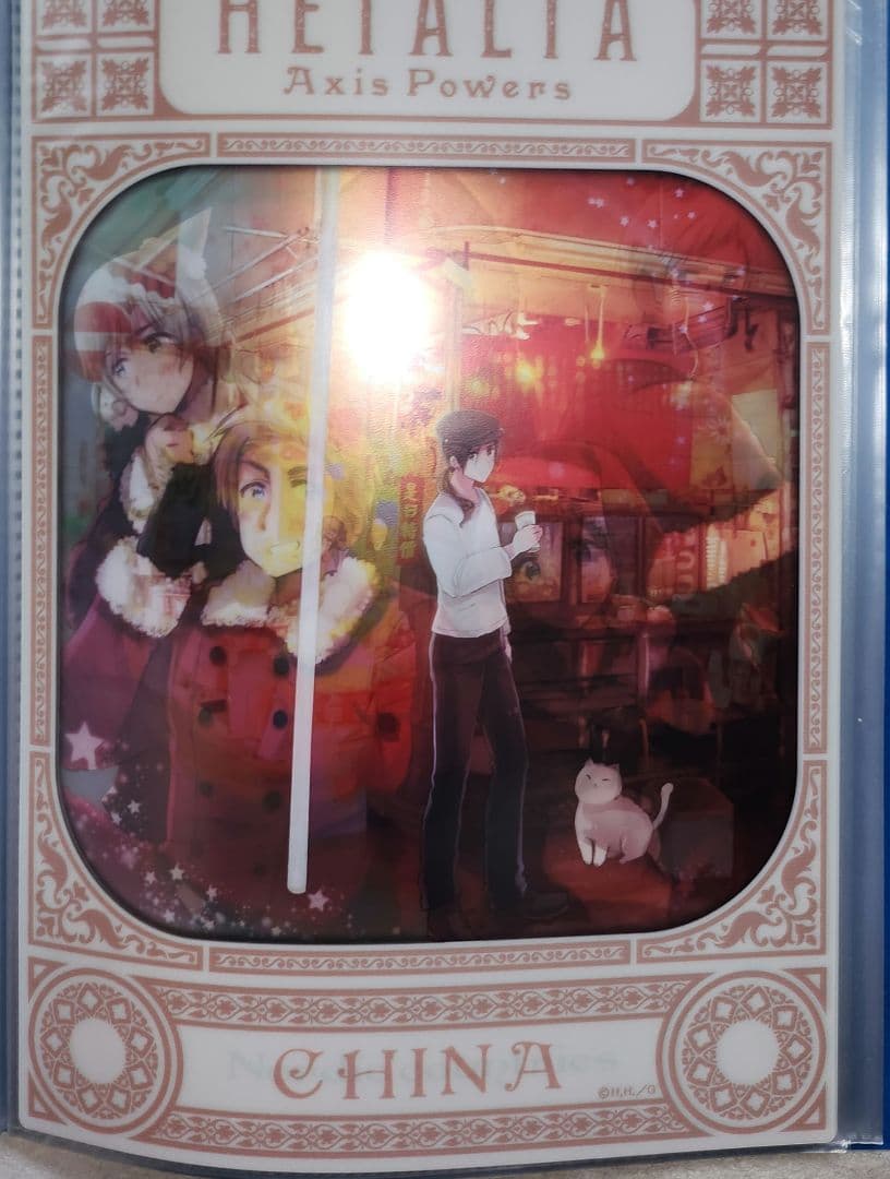 ヘタリア トレーディングクリアポスター 8枚セット