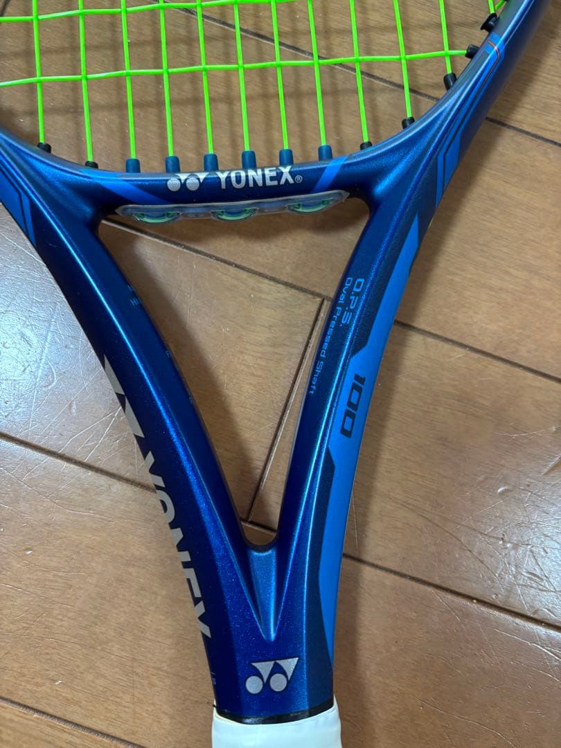 YONEX テニスラケット 100 ブルー