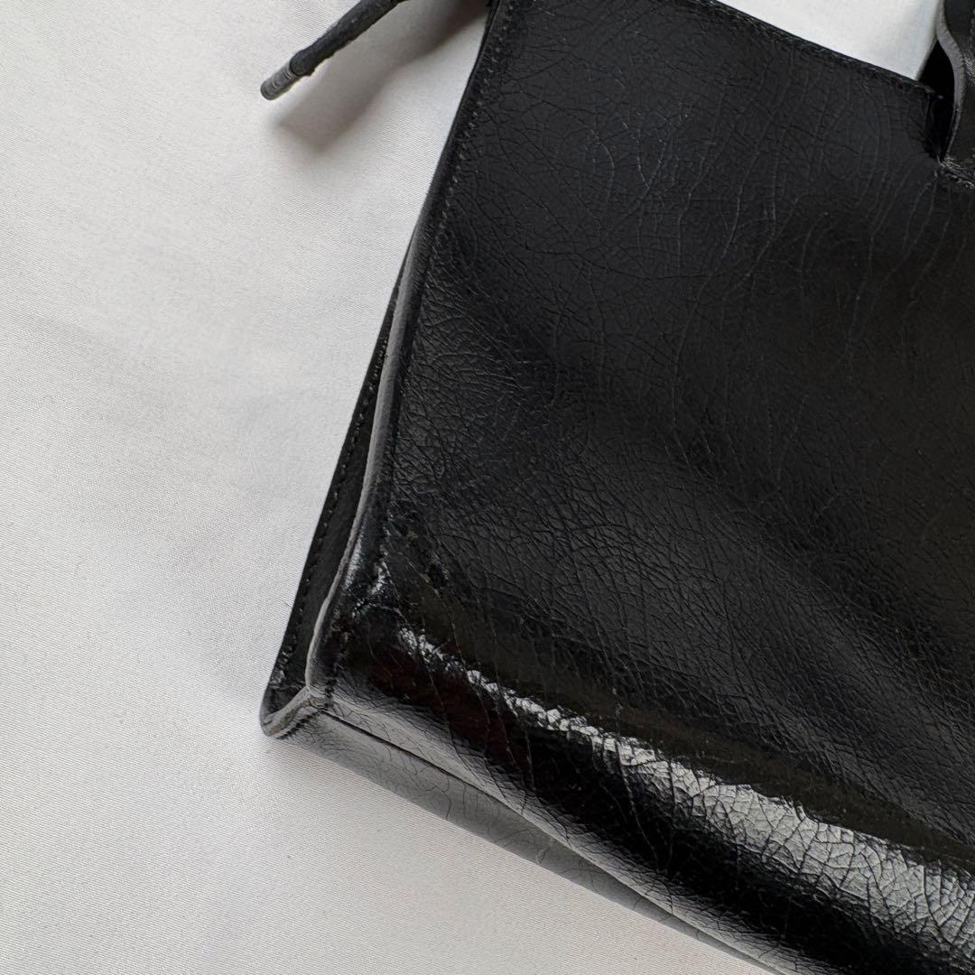 バッグ archive miu miu leather hand bag black